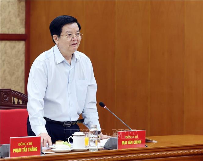 Tổng Bí thư Tô Lâm làm việc với Ban Dân vận Trung ương