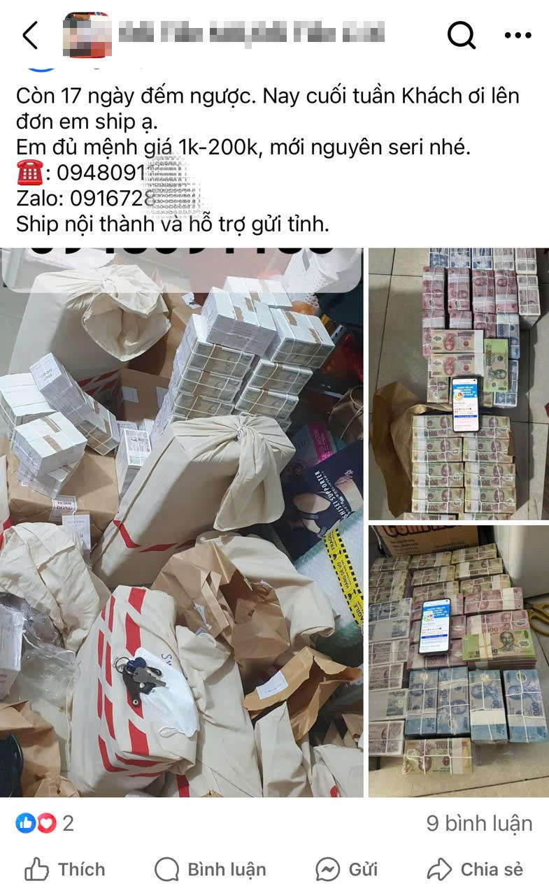 'Sốt' dịch vụ đổi tiền lì xì Tết, 'chợ đen' sôi động với đủ loại tiền lạ