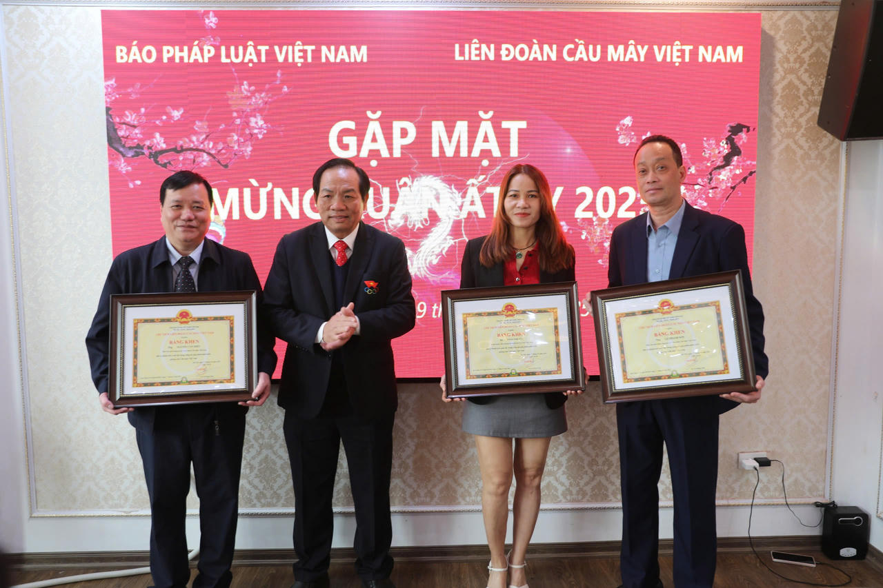 Vinh danh những cá nhân đóng góp cho sự phát triển của phong trào Cầu mây