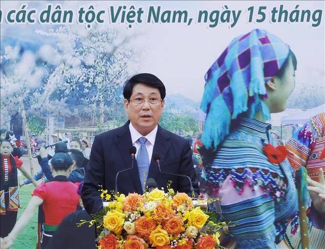 Chủ tịch nước: Văn hóa truyền thống của 54 dân tộc là nguồn lực quý báu xây dựng một Việt Nam hùng mạnh