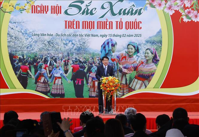 Chủ tịch nước: Văn hóa truyền thống của 54 dân tộc là nguồn lực quý báu xây dựng một Việt Nam hùng mạnh