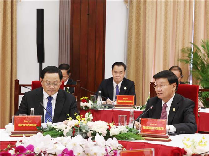 Tăng cường đoàn kết, gia tăng hiệu quả hợp tác, kết nối Việt Nam - Lào - Campuchia