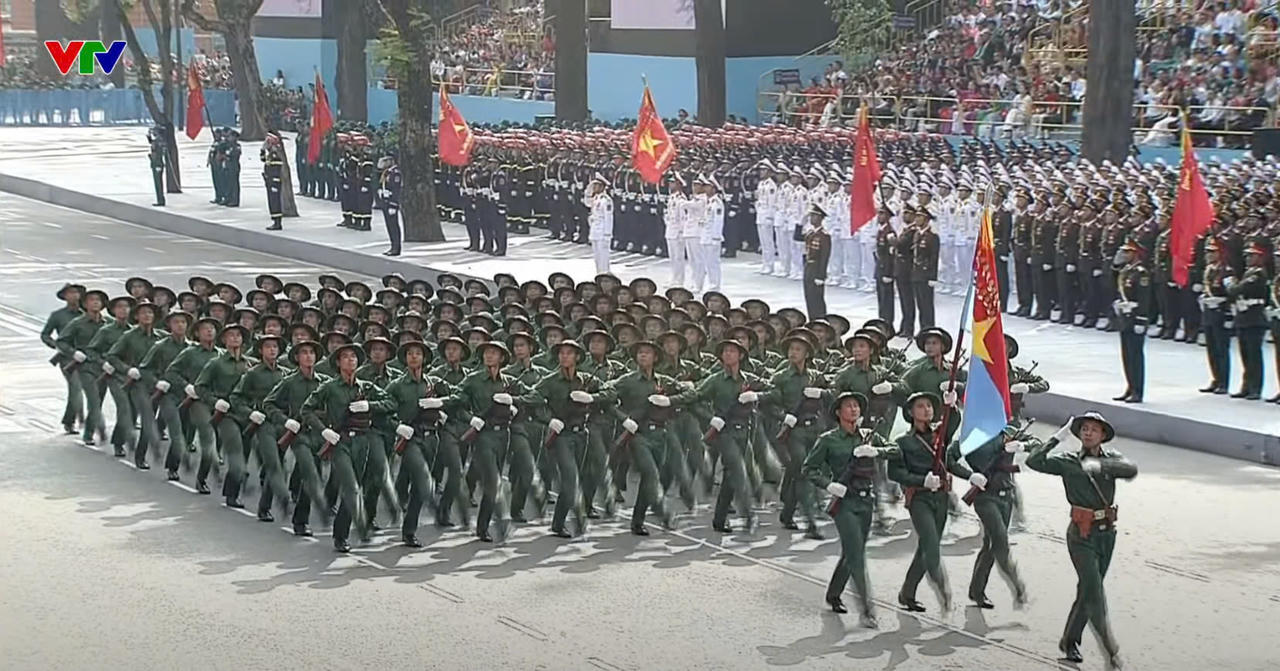 LỄ KỶ NIỆM, DIỄU BINH, DIỄU HÀNH MỪNG 50 NĂM GIẢI PHÓNG MIỀN NAM, THỐNG NHẤT ĐẤT NƯỚC