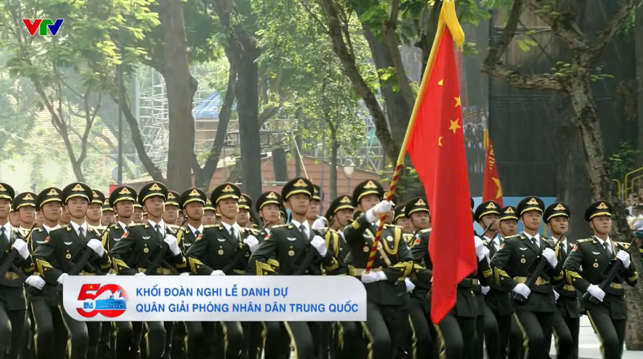 LỄ KỶ NIỆM, DIỄU BINH, DIỄU HÀNH MỪNG 50 NĂM GIẢI PHÓNG MIỀN NAM, THỐNG NHẤT ĐẤT NƯỚC