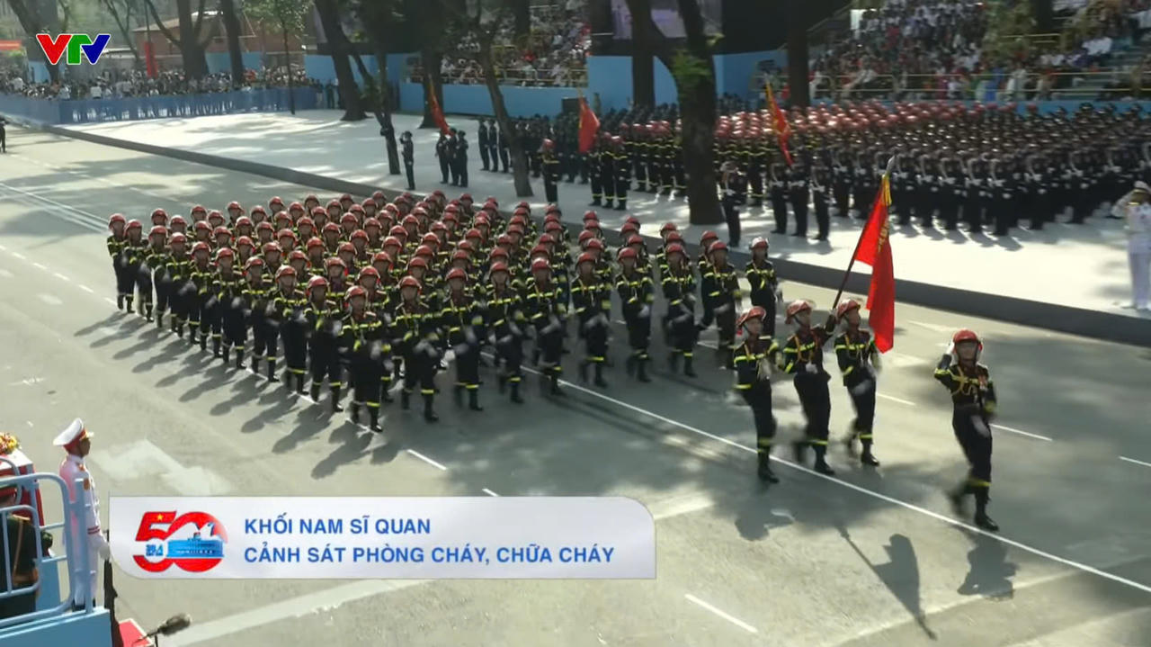 LỄ KỶ NIỆM, DIỄU BINH, DIỄU HÀNH MỪNG 50 NĂM GIẢI PHÓNG MIỀN NAM, THỐNG NHẤT ĐẤT NƯỚC