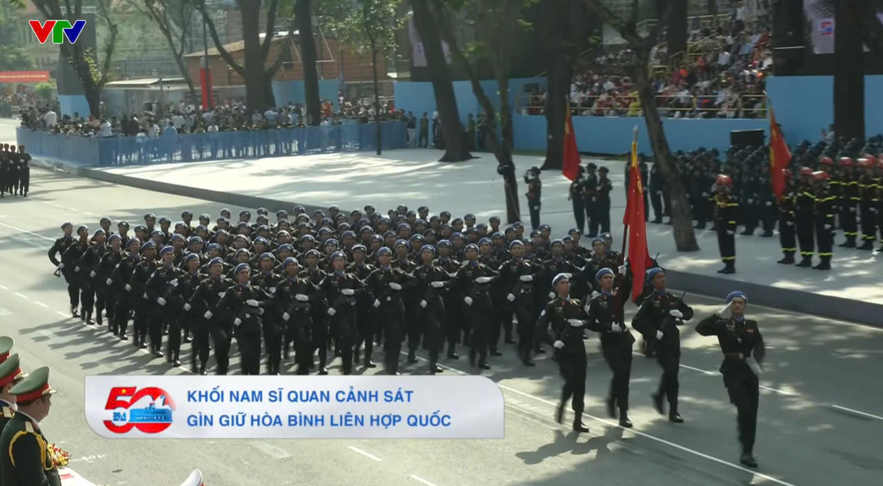 LỄ KỶ NIỆM, DIỄU BINH, DIỄU HÀNH MỪNG 50 NĂM GIẢI PHÓNG MIỀN NAM, THỐNG NHẤT ĐẤT NƯỚC