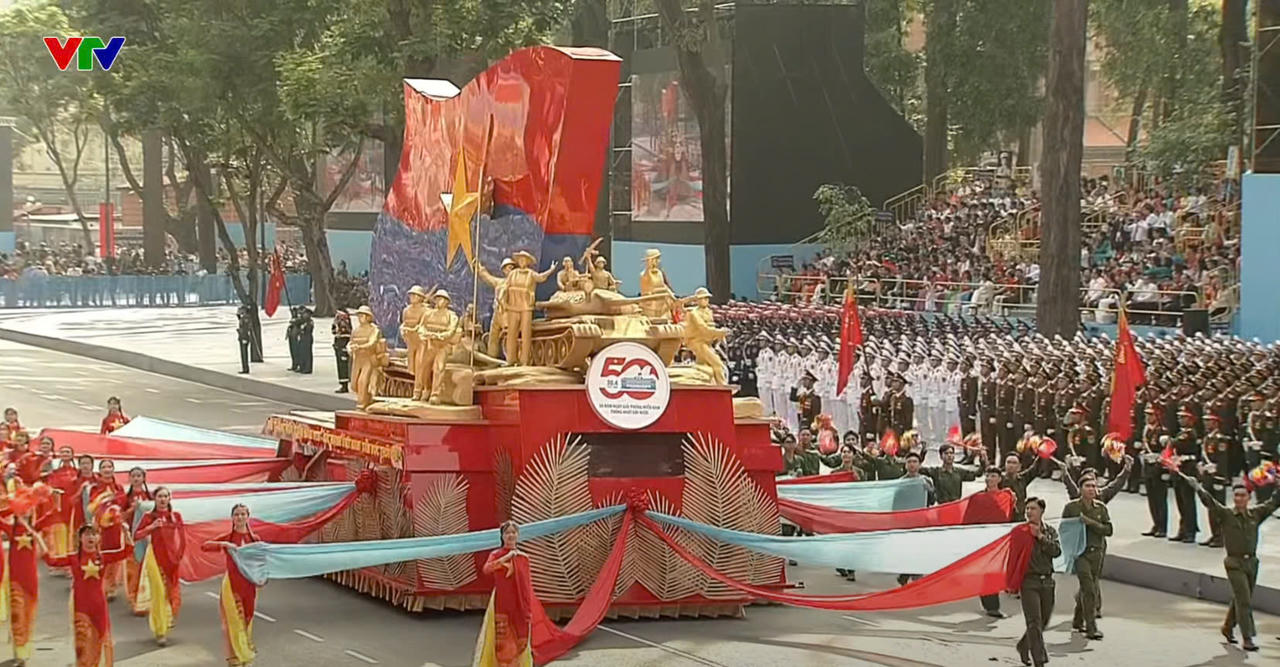 LỄ KỶ NIỆM, DIỄU BINH, DIỄU HÀNH MỪNG 50 NĂM GIẢI PHÓNG MIỀN NAM, THỐNG NHẤT ĐẤT NƯỚC