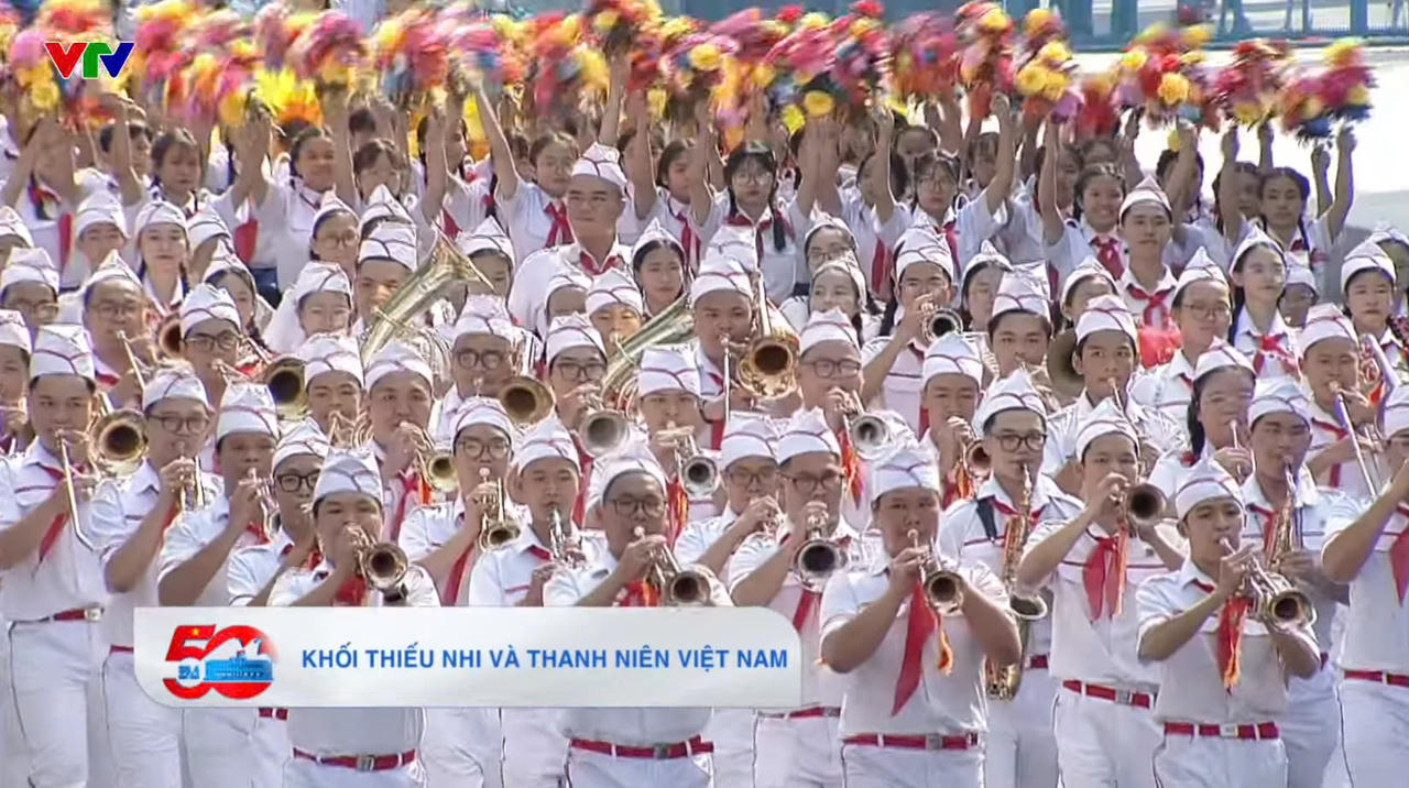 LỄ KỶ NIỆM, DIỄU BINH, DIỄU HÀNH MỪNG 50 NĂM GIẢI PHÓNG MIỀN NAM, THỐNG NHẤT ĐẤT NƯỚC