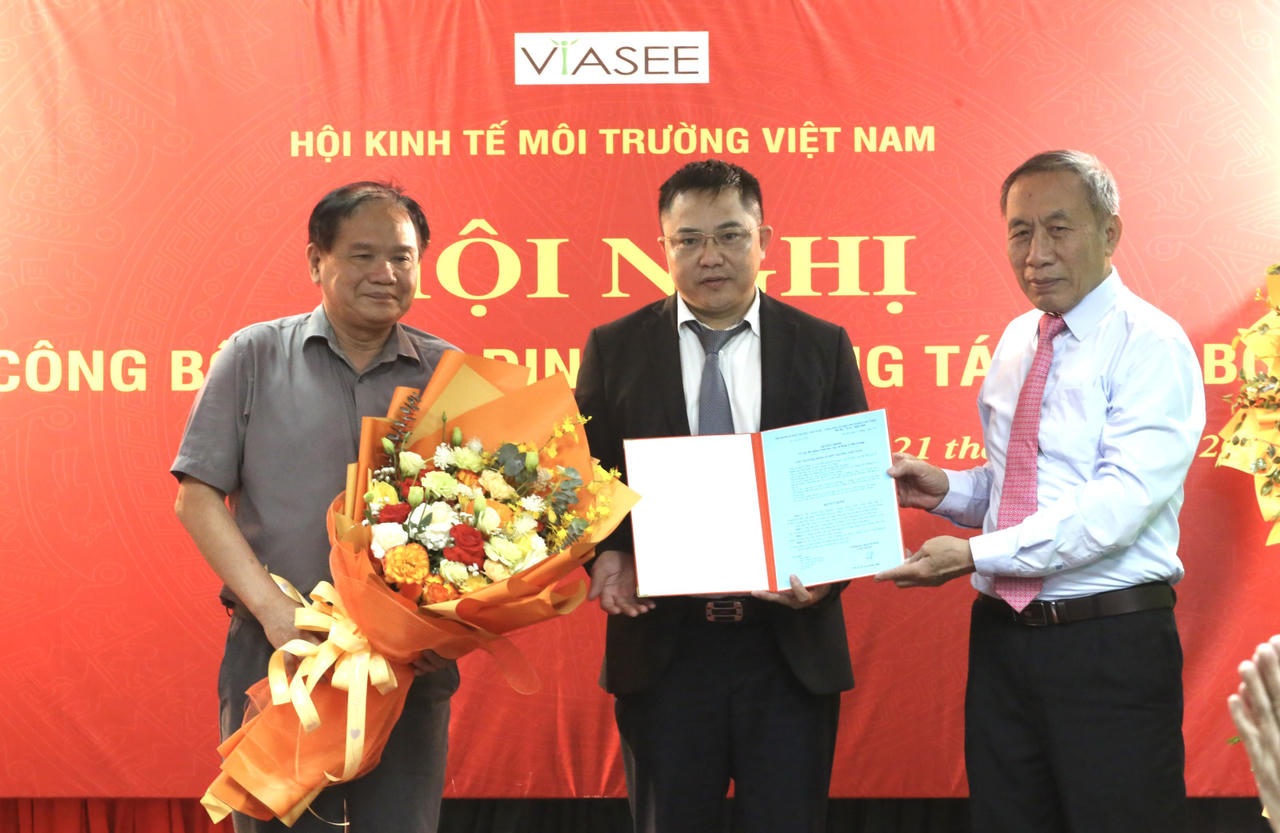 Nhà báo Nguyễn Tường Quân làm Tổng Biên tập Tạp chí Kinh tế Môi trường