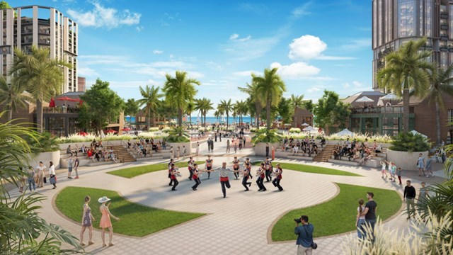 Sun Group ra mắt nhà phố Xanh Boutique trung tâm Cát Bà