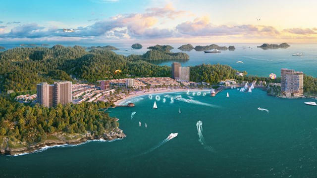 Sun Group ra mắt nhà phố Xanh Boutique trung tâm Cát Bà