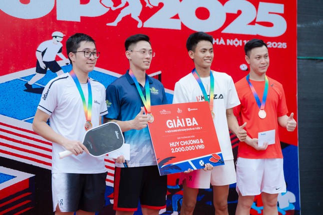 'Lộ diện' những nhà vô địch giải Pickleball Báo chí và Truyền thông - ACE Cup 2025