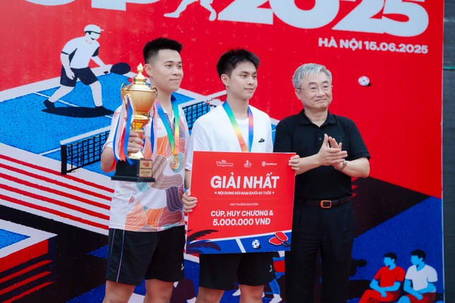 'Lộ diện' những nhà vô địch giải Pickleball Báo chí và Truyền thông - ACE Cup 2025