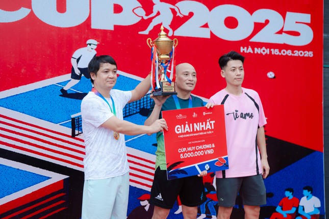 'Lộ diện' những nhà vô địch giải Pickleball Báo chí và Truyền thông - ACE Cup 2025