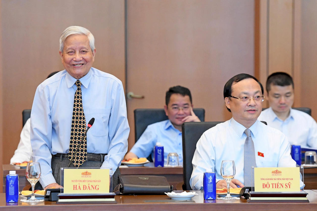 Chủ tịch Quốc hội Trần Thanh Mẫn gặp mặt các cơ quan báo chí