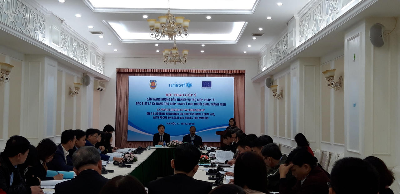 Đáp ứng nhu cầu trợ giúp pháp lý thân thiện cho người chưa thành niên
