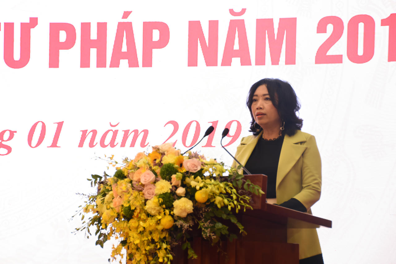 Khai mạc Hội nghị toàn quốc triển khai công tác tư pháp năm 2019