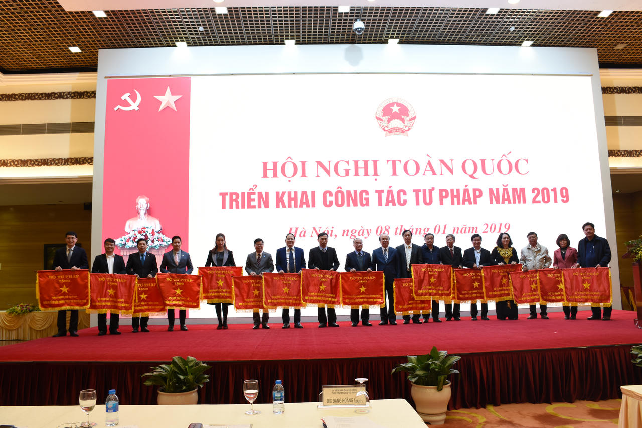 Khai mạc Hội nghị toàn quốc triển khai công tác tư pháp năm 2019