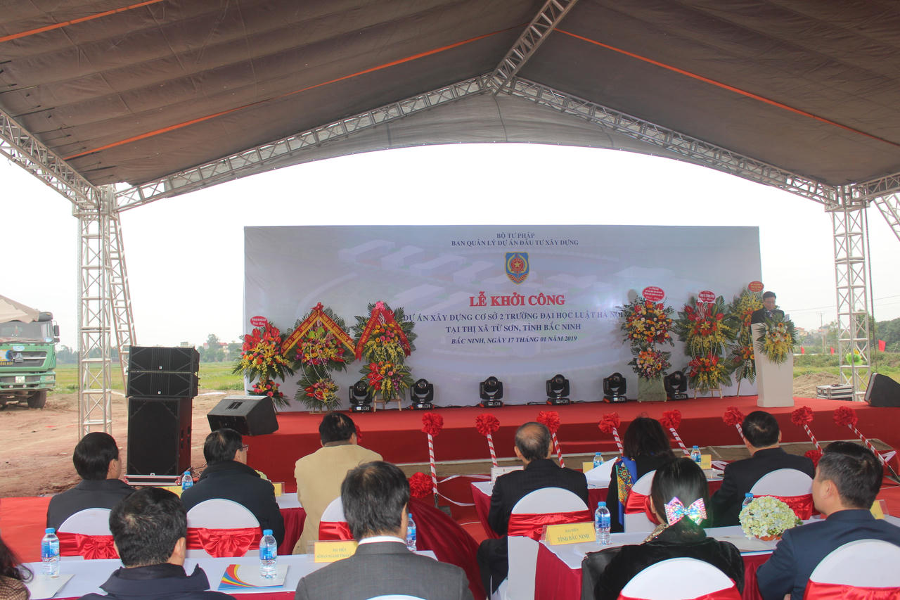 Khởi công xây dựng Cơ sở 2 Trường Đại học Luật Hà Nội