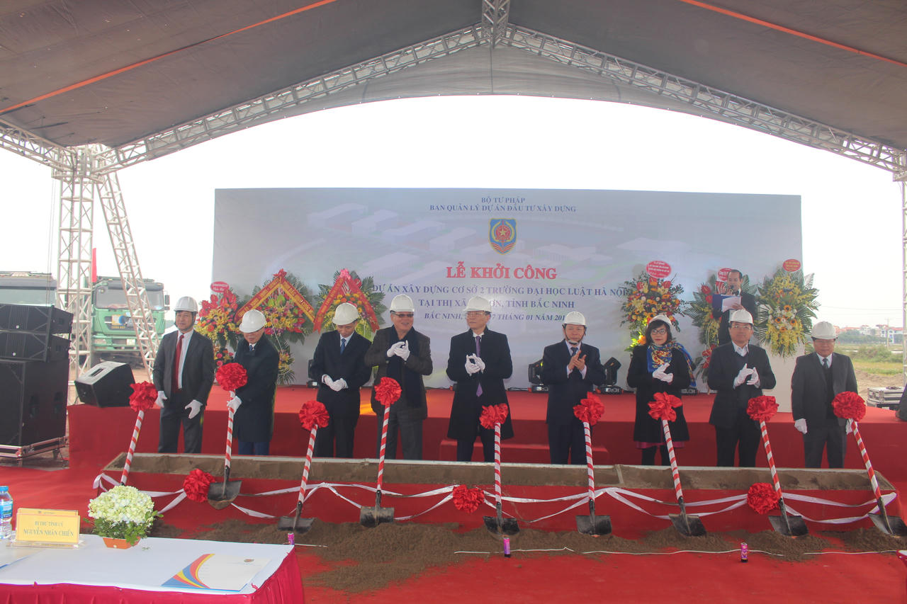 Khởi công xây dựng Cơ sở 2 Trường Đại học Luật Hà Nội