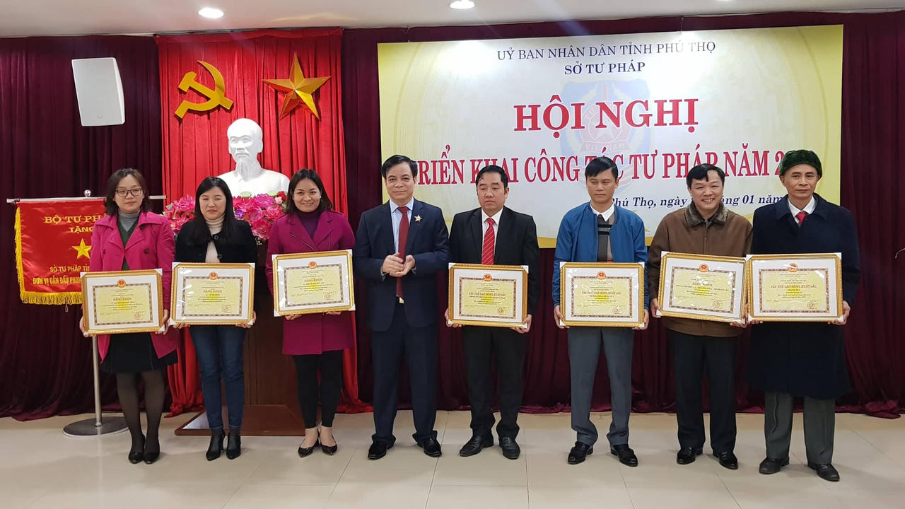 Sở Tư pháp tỉnh Phú Thọ: Tập thể đoàn kết, vững mạnh
