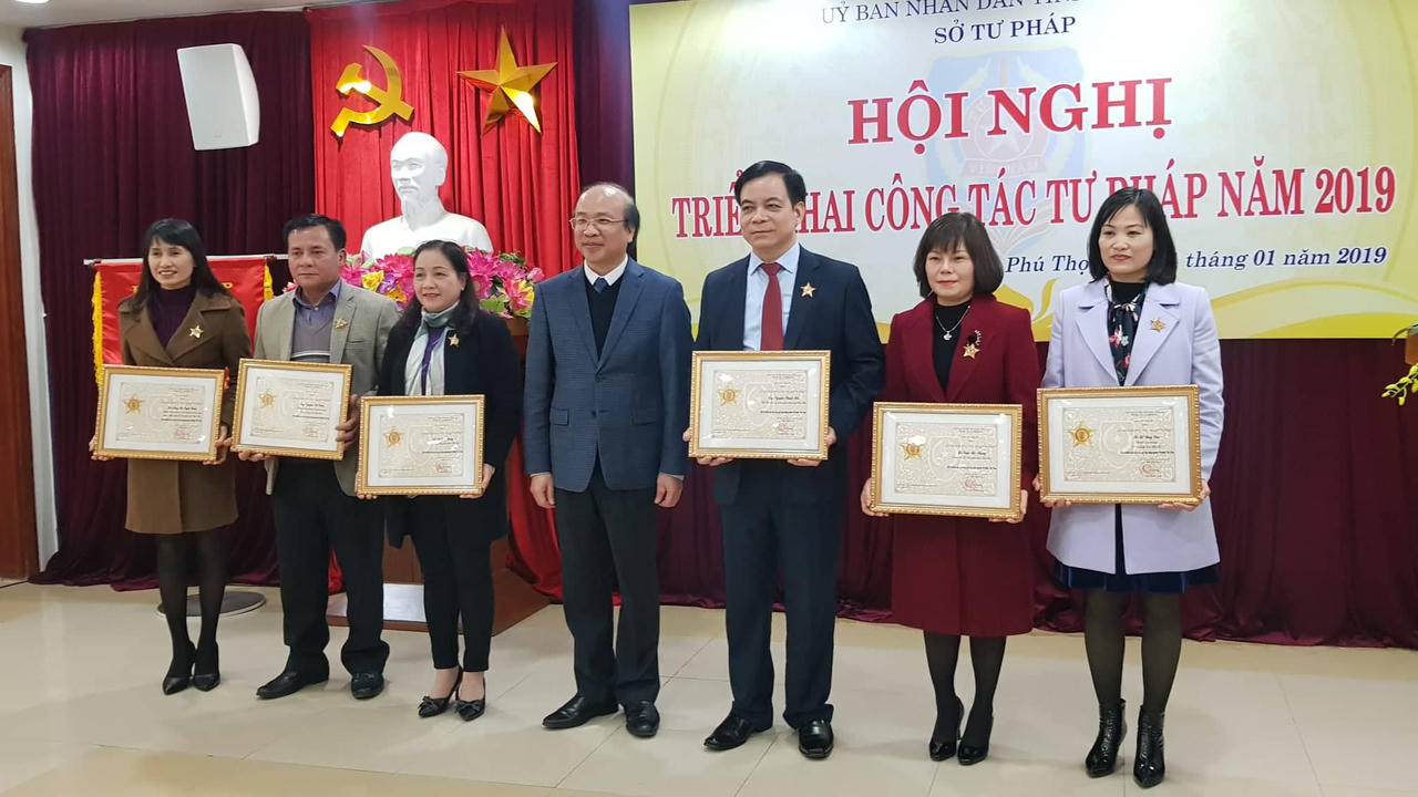 Sở Tư pháp tỉnh Phú Thọ: Tập thể đoàn kết, vững mạnh