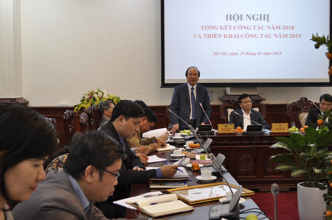 Vụ Pháp luật dân sự - kinh tế triển khai công tác năm 2019