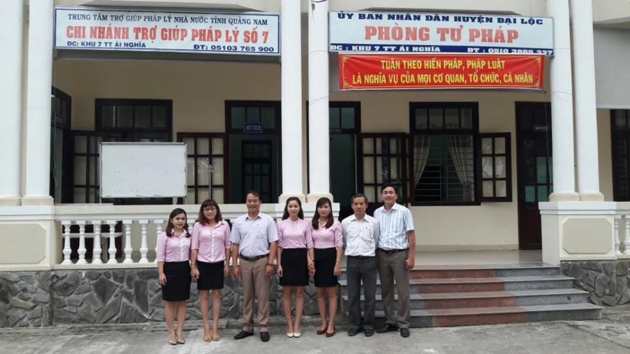 Huyện Đại Lộc: điểm sáng của Tư pháp Quảng Nam