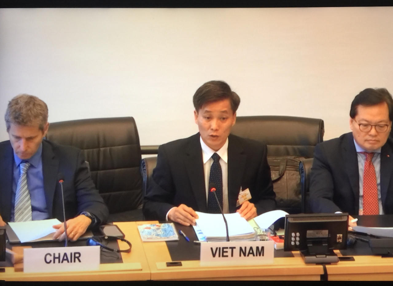 Phiên họp xem xét Báo cáo quốc gia thực thi Công ước ICCPR lần thứ ba tại Ủy ban Nhân quyền của Liên hợp quốc