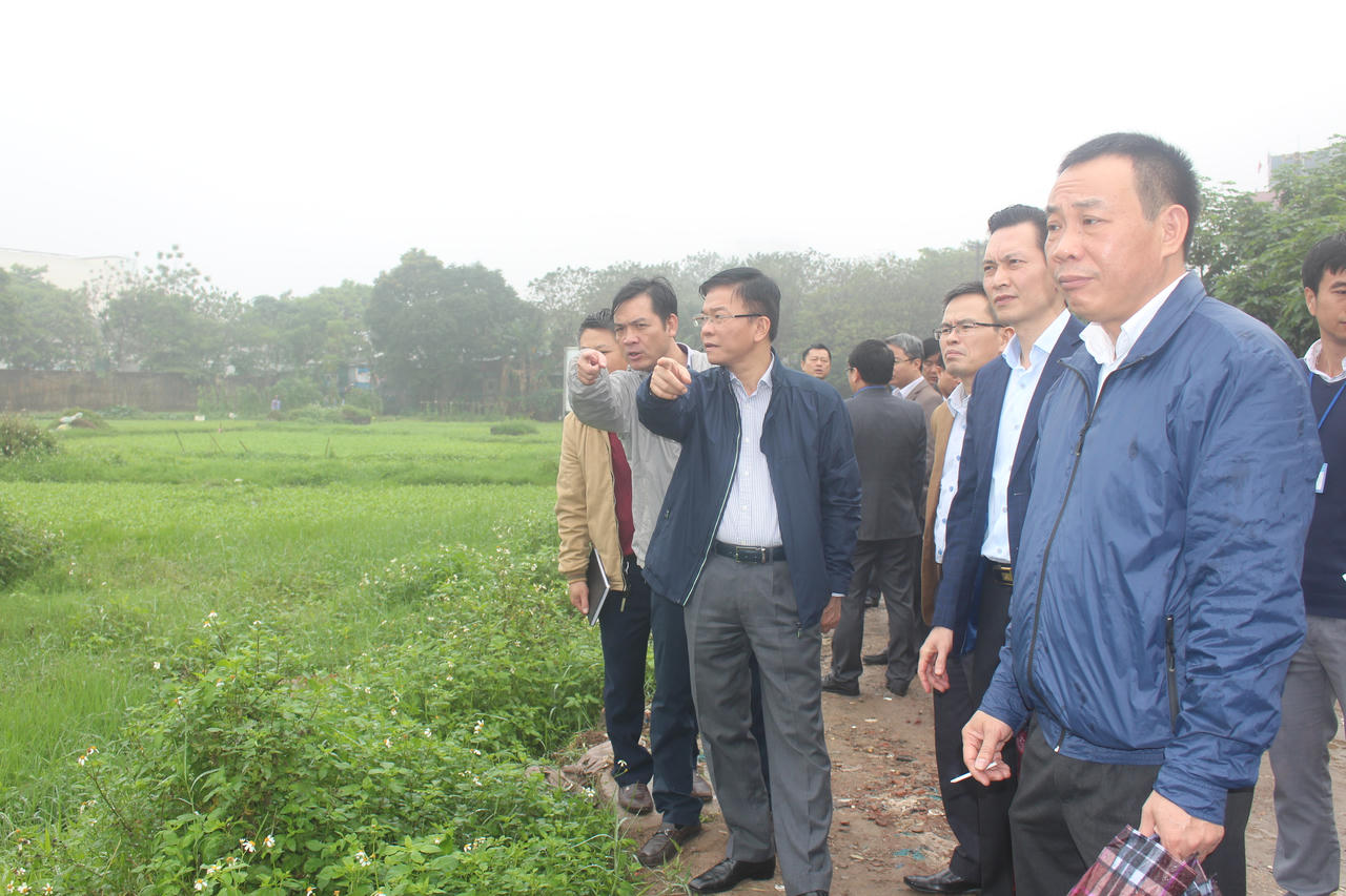Bộ trưởng Lê Thành Long kiểm tra thực tế một số dự án xây dựng 