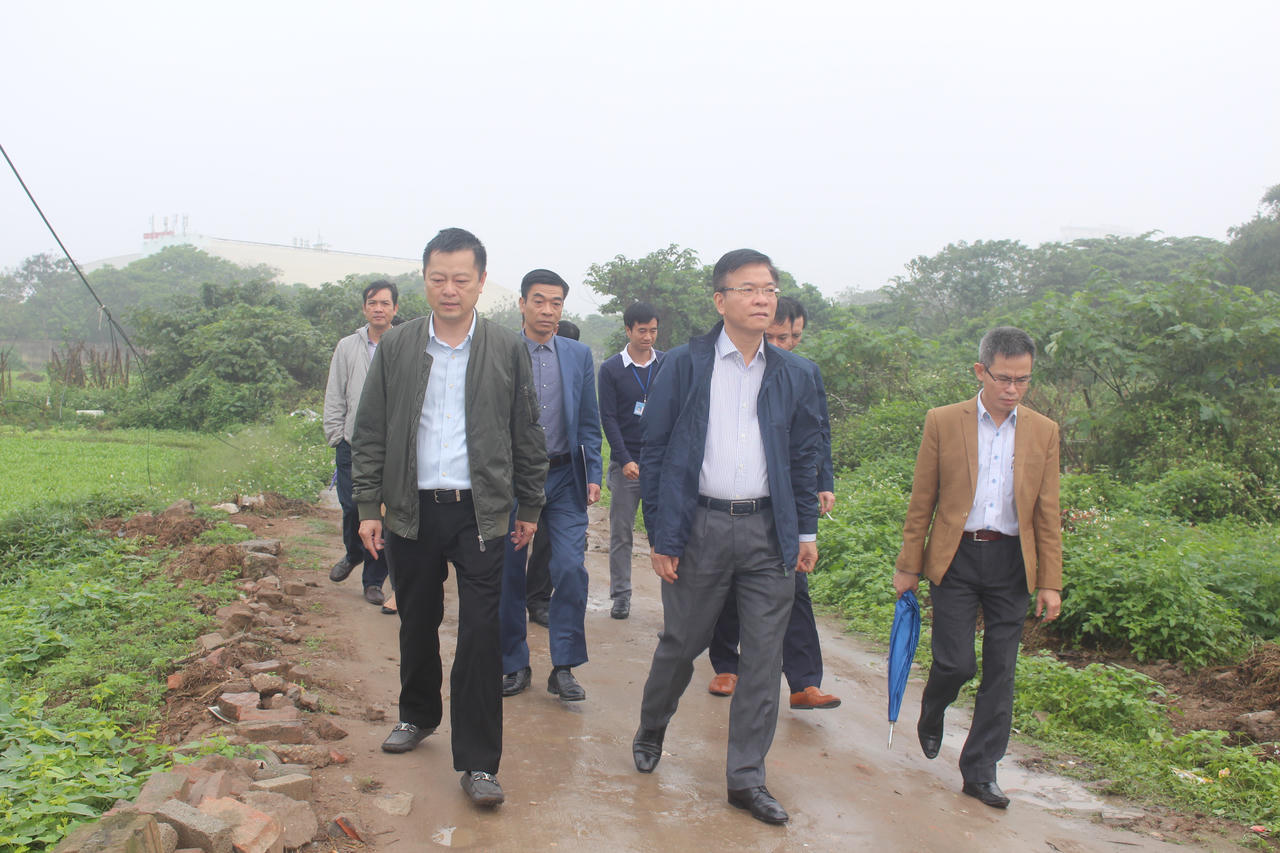 Bộ trưởng Lê Thành Long kiểm tra thực tế một số dự án xây dựng 