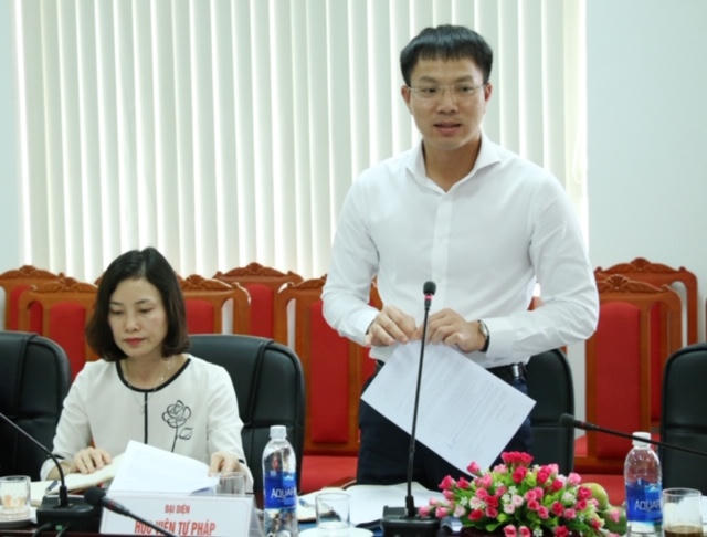 Thứ trưởng Đặng Hoàng Oanh dự Hội nghị giao ban các cơ sở đào tạo thuộc Bộ Tư pháp