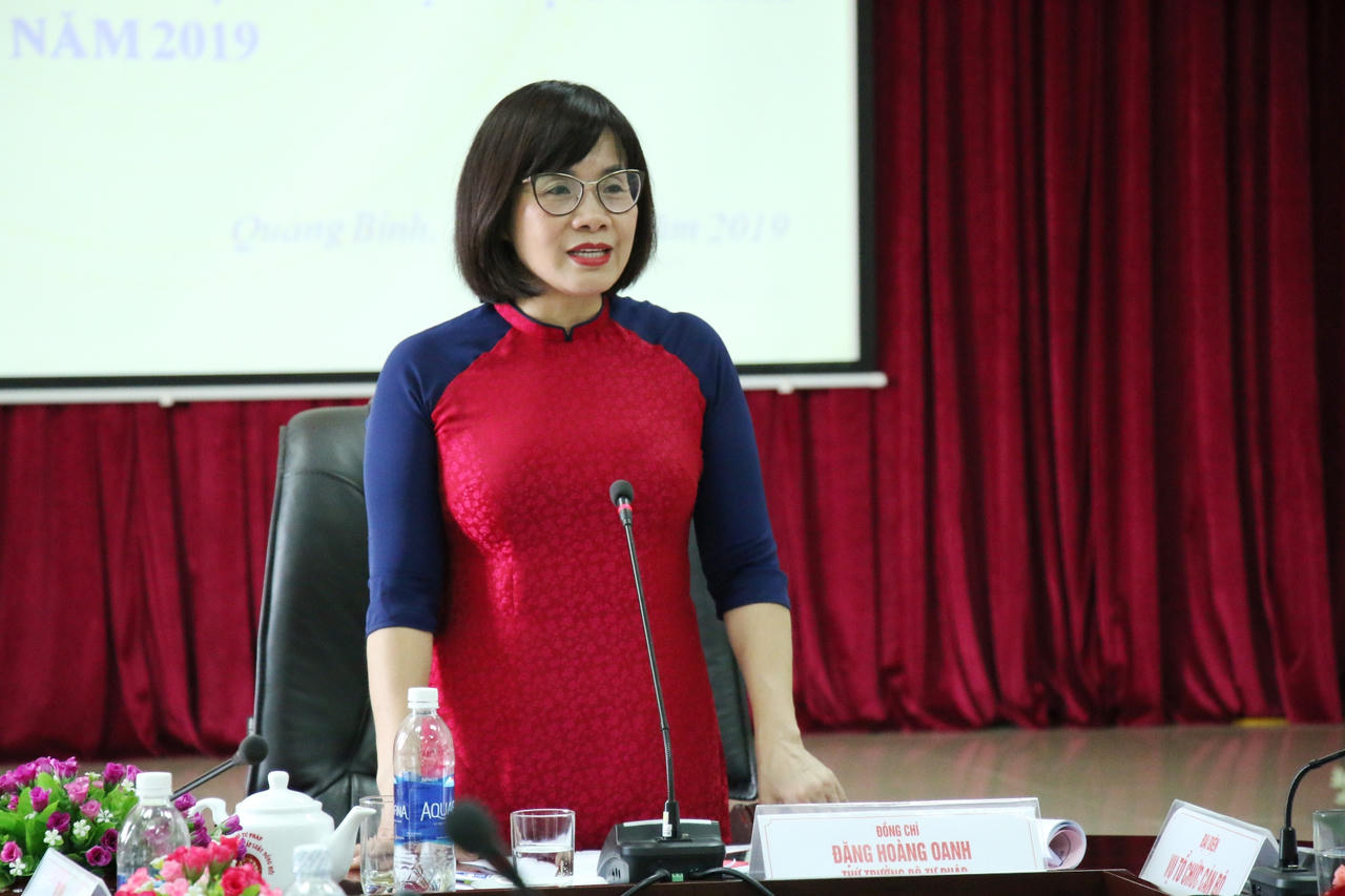 Thứ trưởng Đặng Hoàng Oanh dự Hội nghị giao ban các cơ sở đào tạo thuộc Bộ Tư pháp