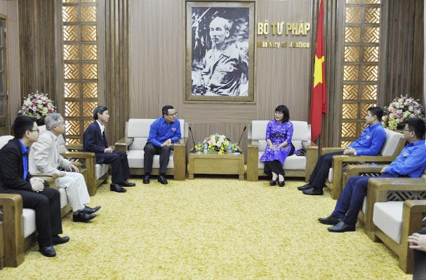 Thứ trưởng Đặng Hoàng Oanh chúc mừng Đoàn Thanh niên Bộ nhân ngày 26/3