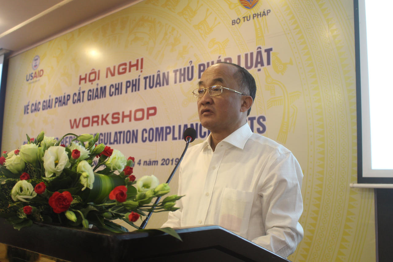 Tích cực thực hiện giảm chi phí tuân thủ pháp luật cho doanh nghiệp