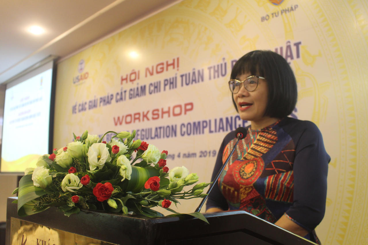 Tích cực thực hiện giảm chi phí tuân thủ pháp luật cho doanh nghiệp