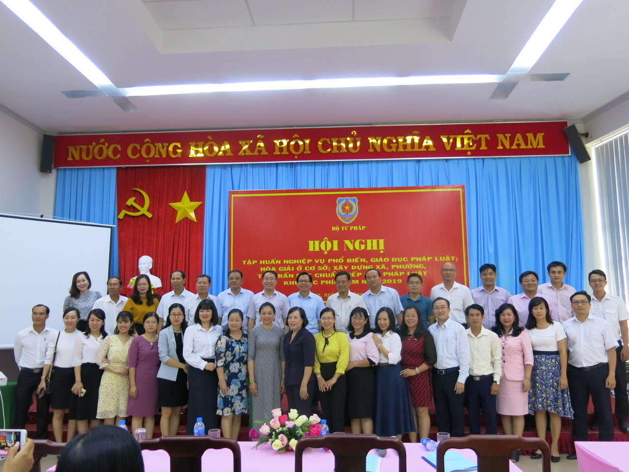 Hội nghị tập huấn nghiệp vụ phổ biến pháp luật khu vực phía Nam 