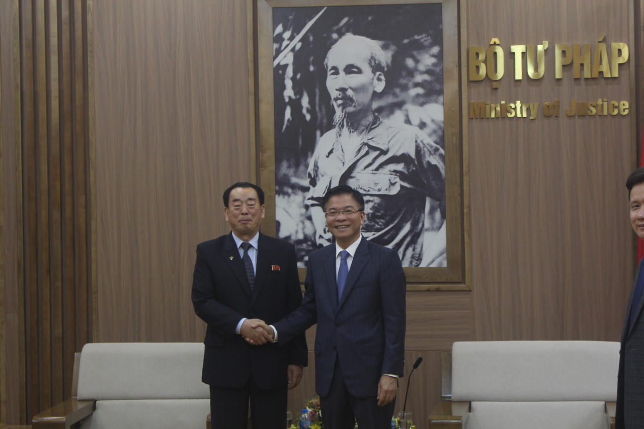 Bộ Tư pháp Việt Nam không ngừng củng cố, vun đắp các mối quan hệ ngoại giao tốt đẹp