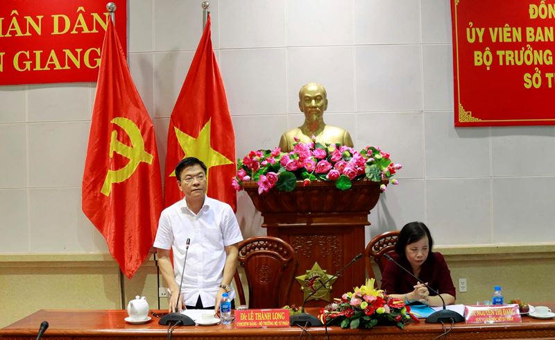 Bộ trưởng Lê Thành Long làm việc với tỉnh Tiền Giang: Cần chủ động, mạnh dạn tháo gỡ khó khăn, đẩy mạnh công tác Tư pháp