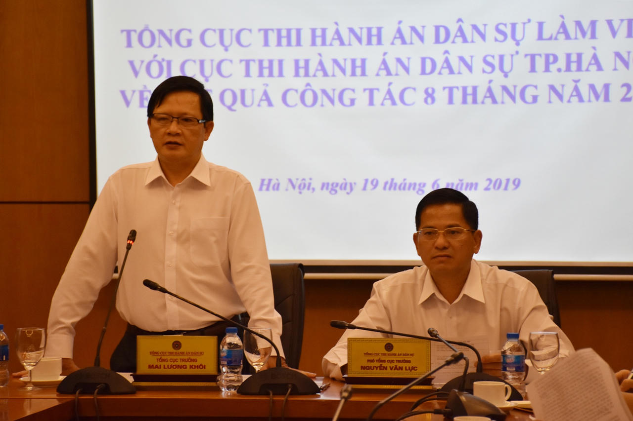 Thi hành án dân sự Hà Nội:  Cần siết chặt kỷ luật, kỷ cương hành chính