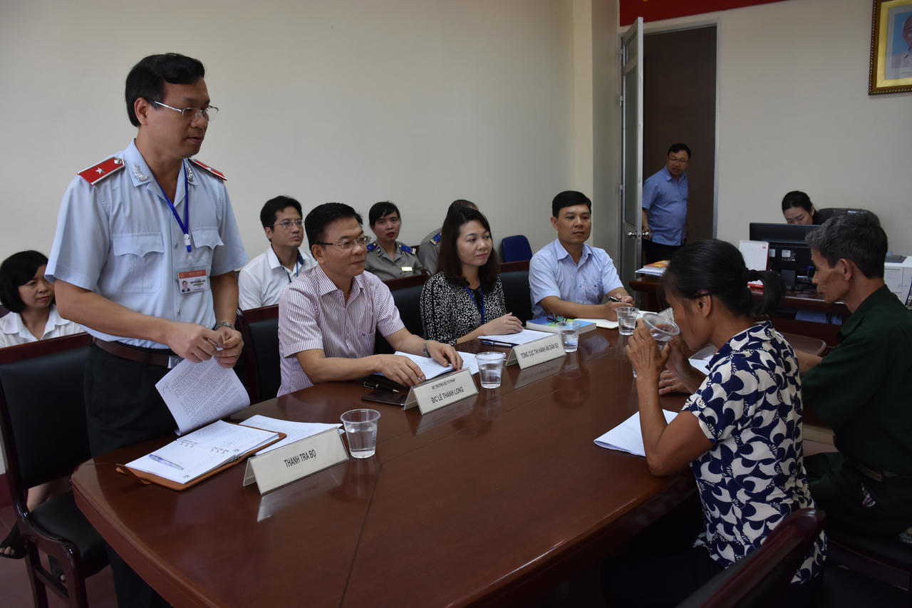Bộ Tư pháp tiếp công dân tháng 6/2019