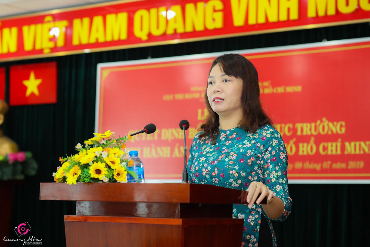 Trao quyết định bổ nhiệm Phó cục trưởng Cục Thi hành án dân sự TP HCM