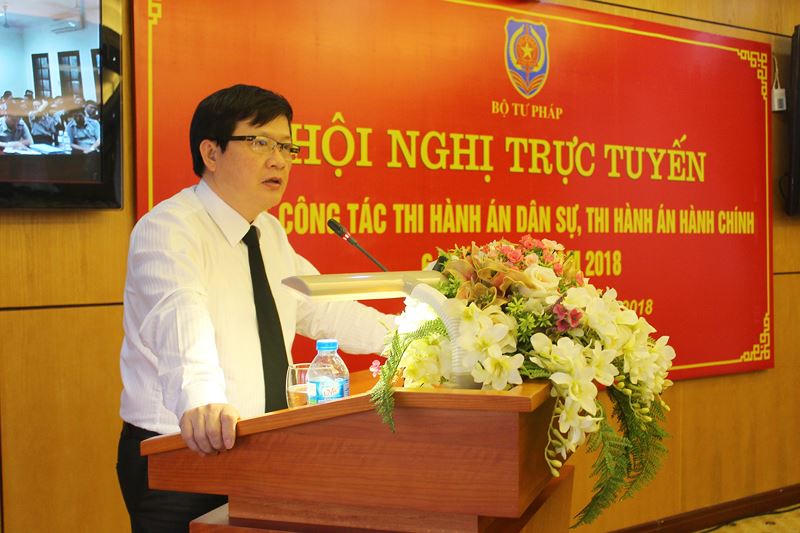Tổng cục trưởng Mai Lương Khôi: “Tập trung xây dựng tổ chức bộ máy Thi hành án dân sự trong sạch, vững mạnh”