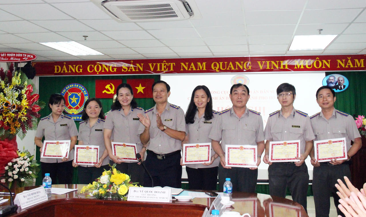 Cục THADS Thành phố Hồ Chí Minh mít tinh kỷ niệm Ngày truyền thống