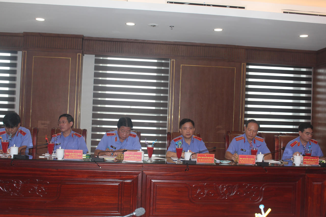 Kiểm tra việc thực hiện Chỉ thị 32-CT/TW tại Viện kiểm sát nhân dân tối cao