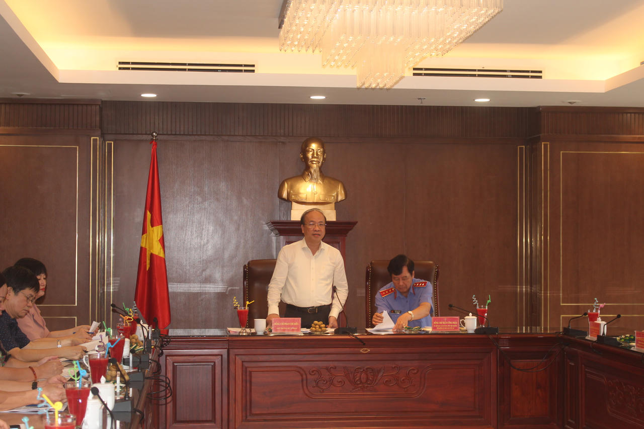 Kiểm tra việc thực hiện Chỉ thị 32-CT/TW tại Viện kiểm sát nhân dân tối cao