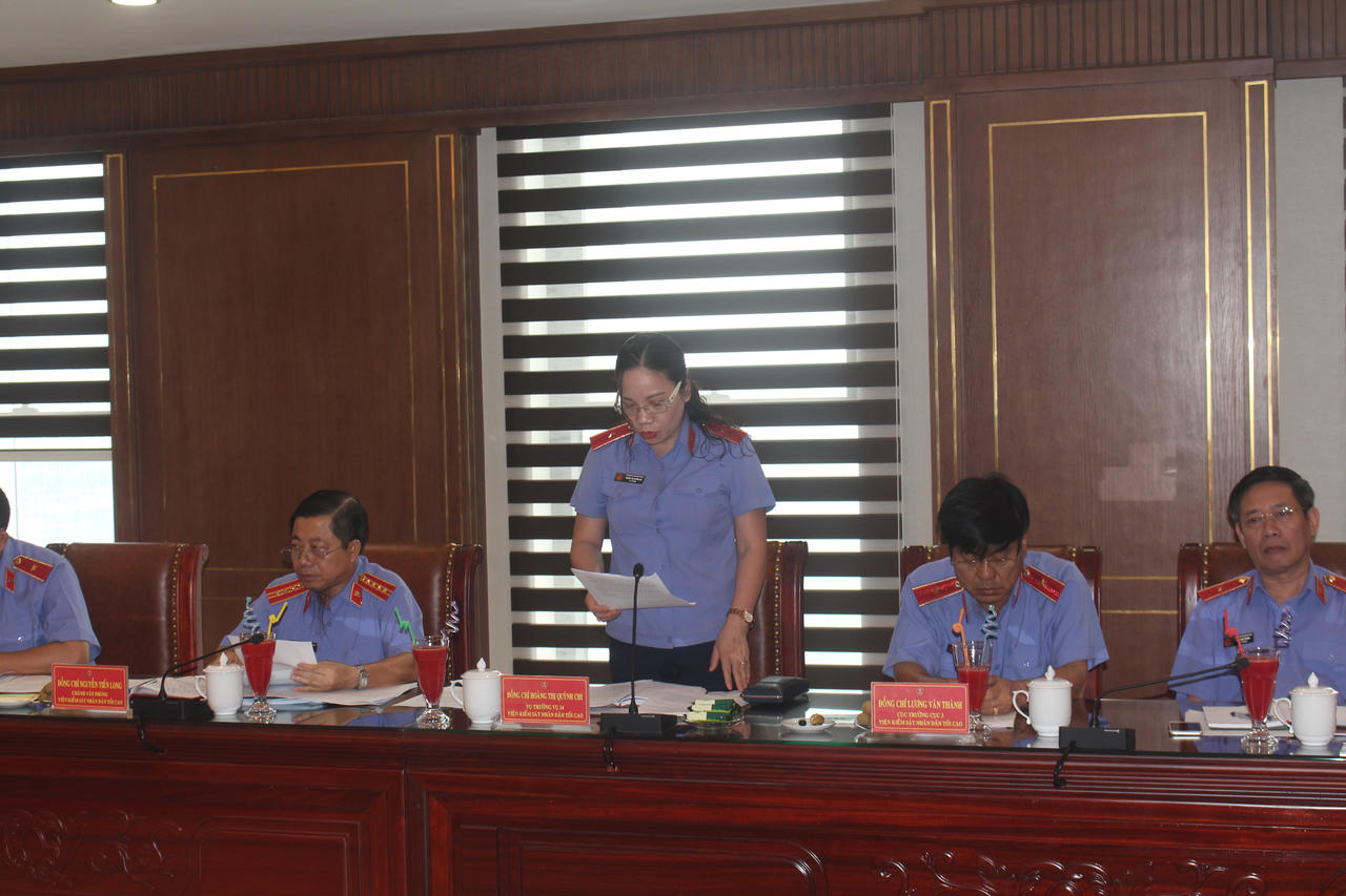 Kiểm tra việc thực hiện Chỉ thị 32-CT/TW tại Viện kiểm sát nhân dân tối cao