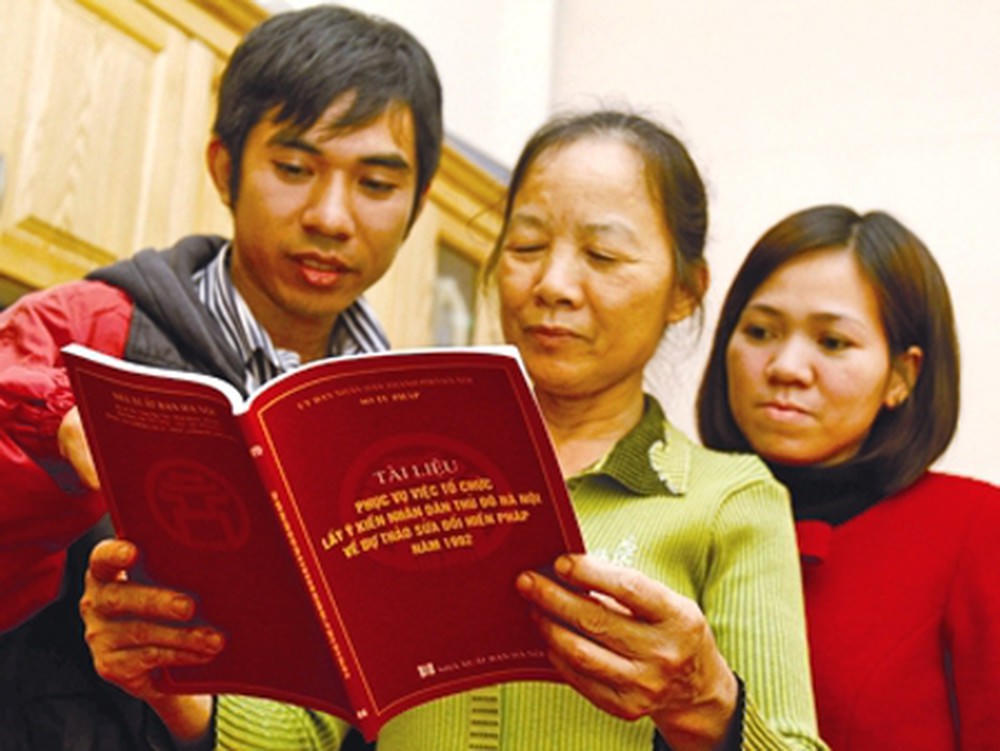 Làm sao tránh hình thức khi lấy ý kiến nhân dân vào dự thảo văn bản