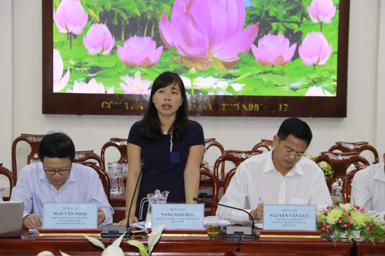 Bộ trưởng Lê Thành Long làm việc tại Cần Thơ: Cải cách Tư pháp phải thực chất, cụ thể và hiệu quả