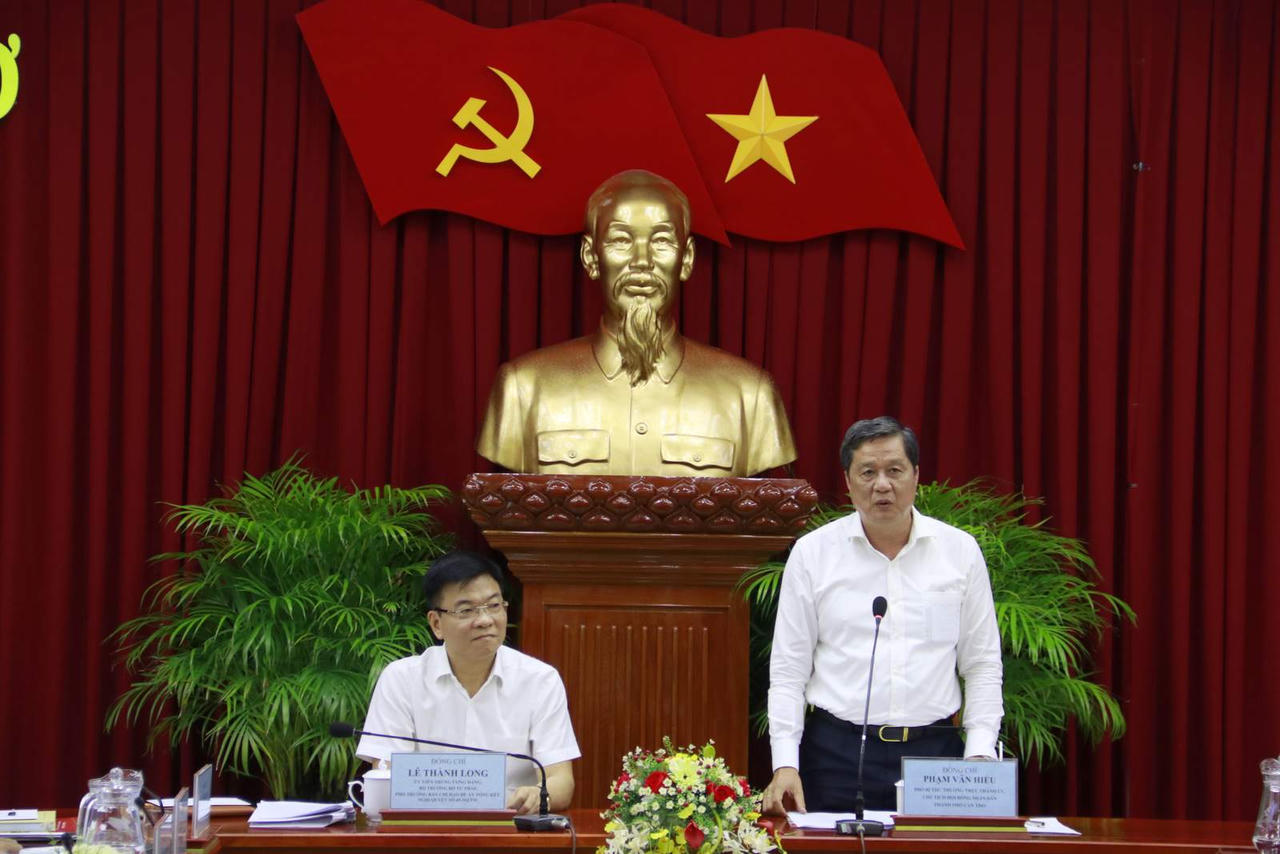 Bộ trưởng Lê Thành Long làm việc tại Cần Thơ: Cải cách Tư pháp phải thực chất, cụ thể và hiệu quả